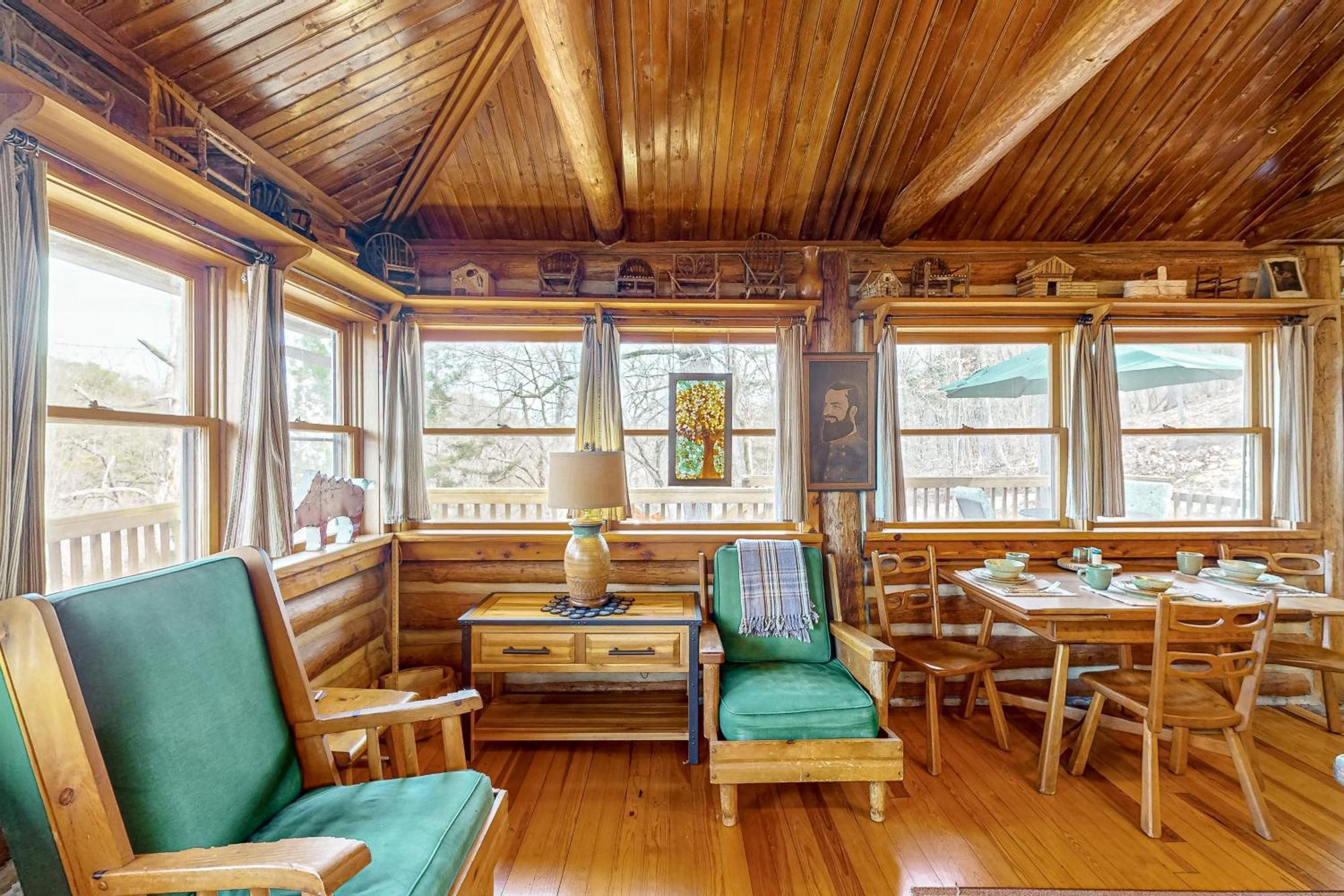 Lake Lucerne - Treehouse Cabin #01 Eureka Springs Ngoại thất bức ảnh