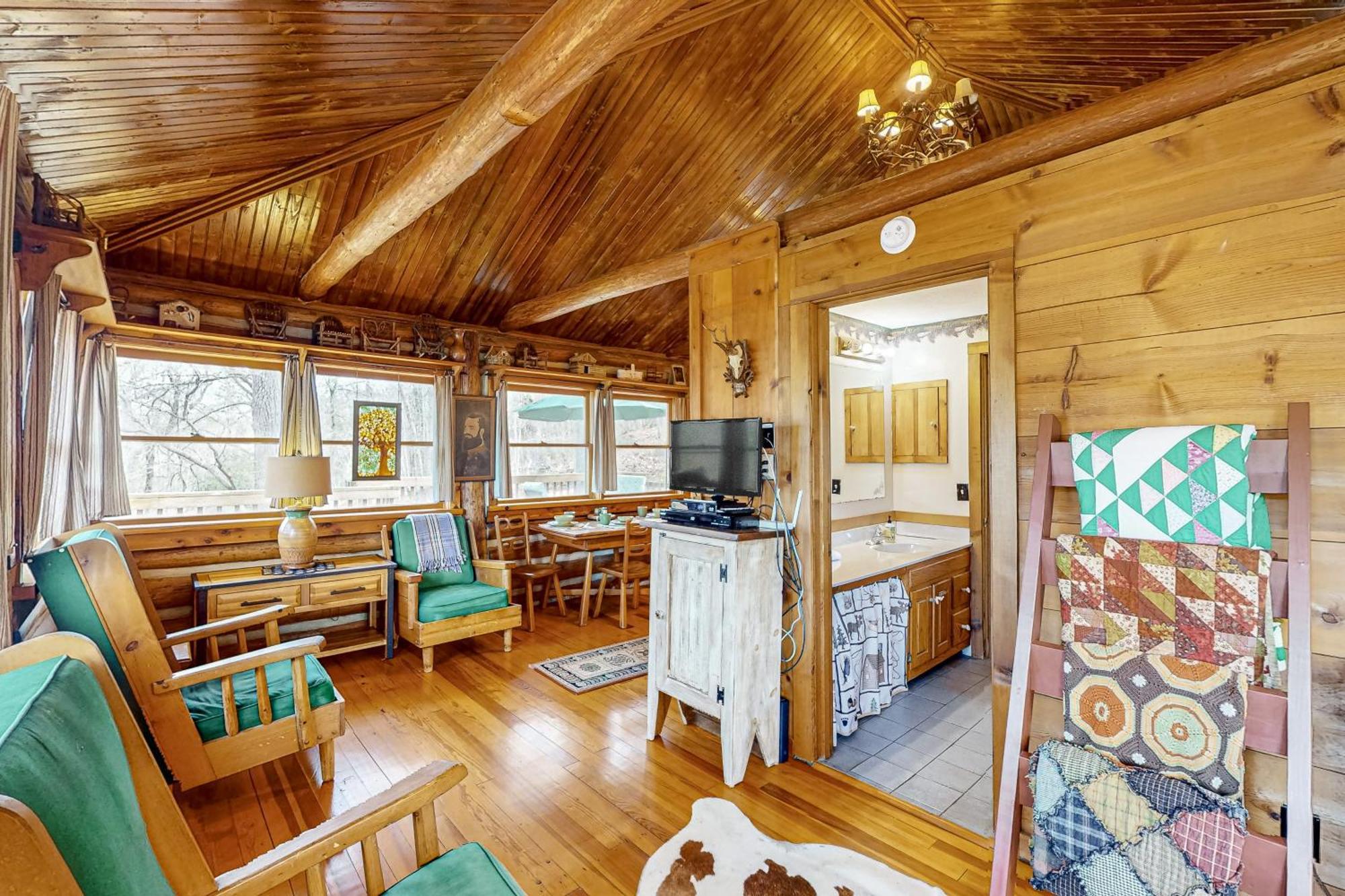 Lake Lucerne - Treehouse Cabin #01 Eureka Springs Ngoại thất bức ảnh