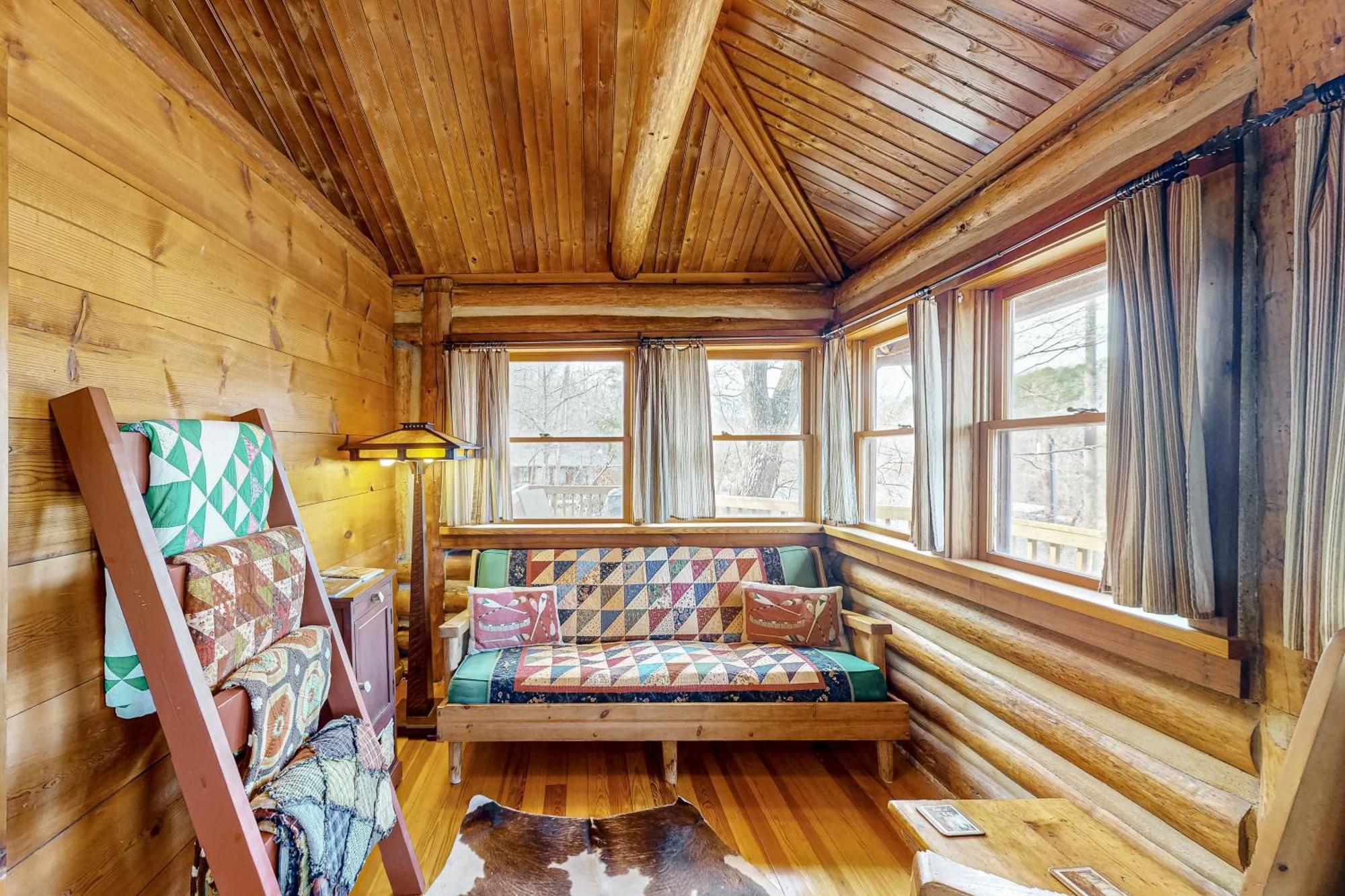 Lake Lucerne - Treehouse Cabin #01 Eureka Springs Ngoại thất bức ảnh
